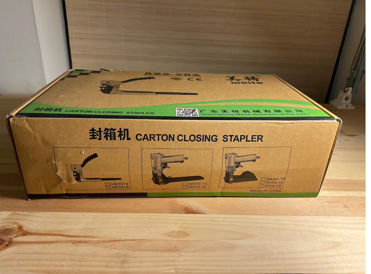 Carton Stapler